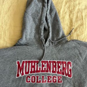 Goldman Muhlenberg College gray hoodie